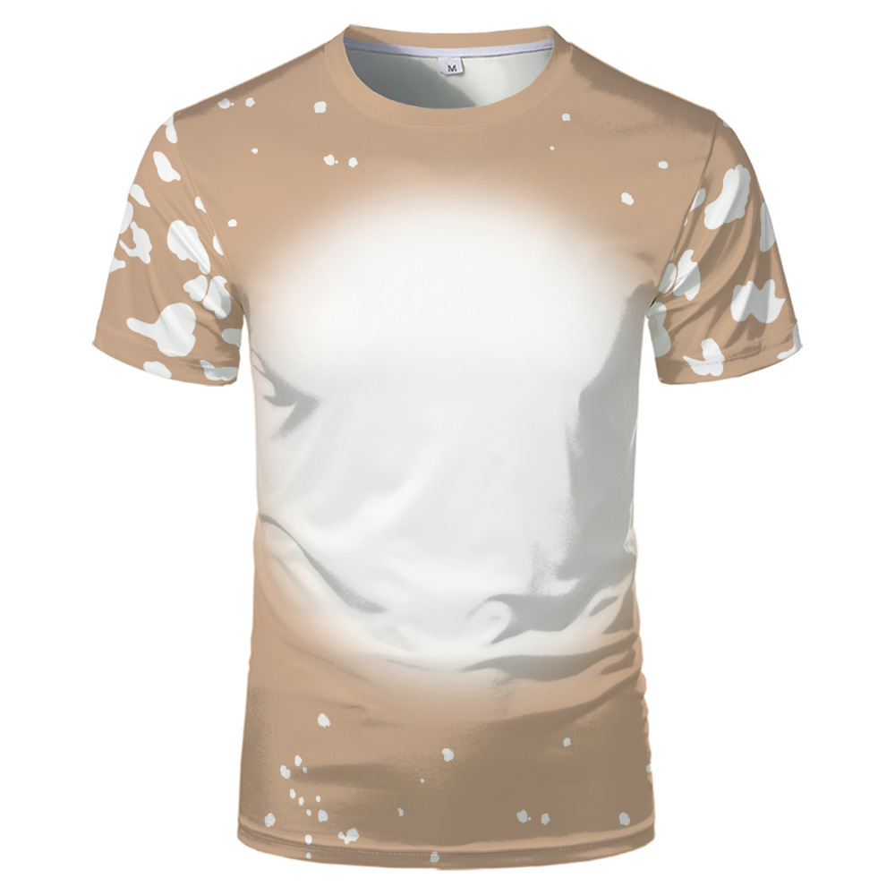 BCT11-Sublimation Bleach T Shirt