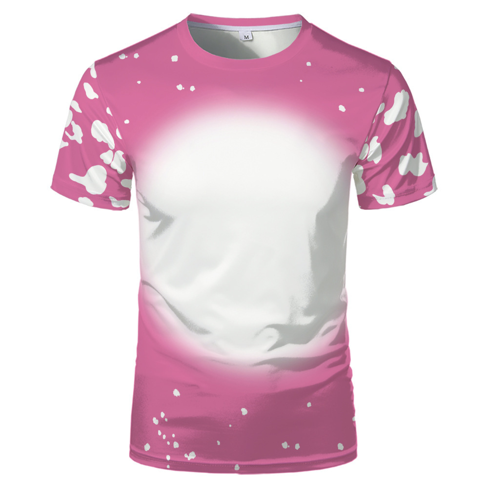 BCT11-Sublimation Bleach T Shirt