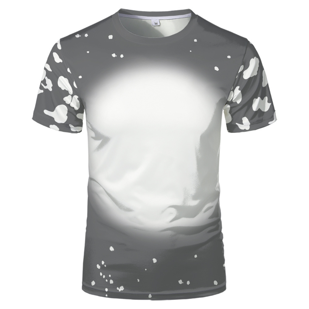 BCT11-Sublimation Bleach T Shirt