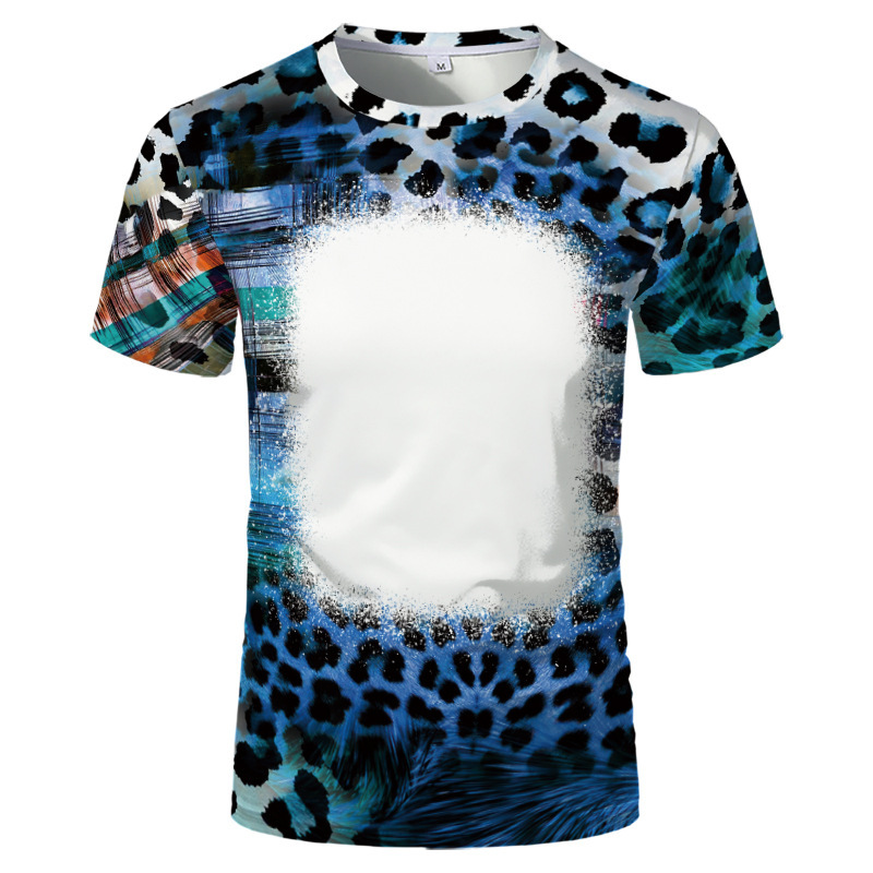 BCT07-Sublimation Bleach T Shirt