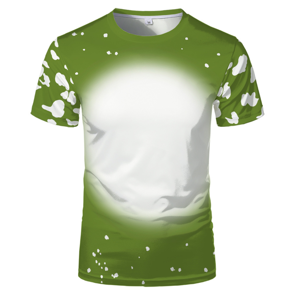 BCT11-Sublimation Bleach T Shirt