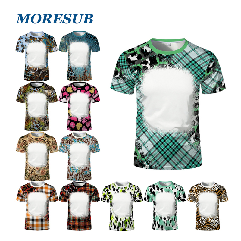 BCT08-Sublimation Bleach T Shirt