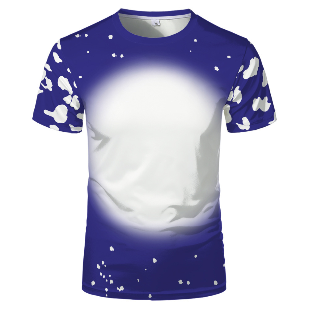 BCT11-Sublimation Bleach T Shirt