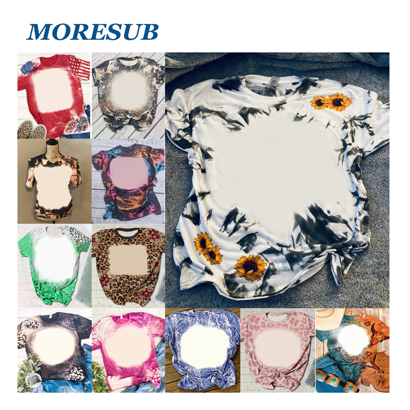BCT13-Sublimation Bleach T-shirt