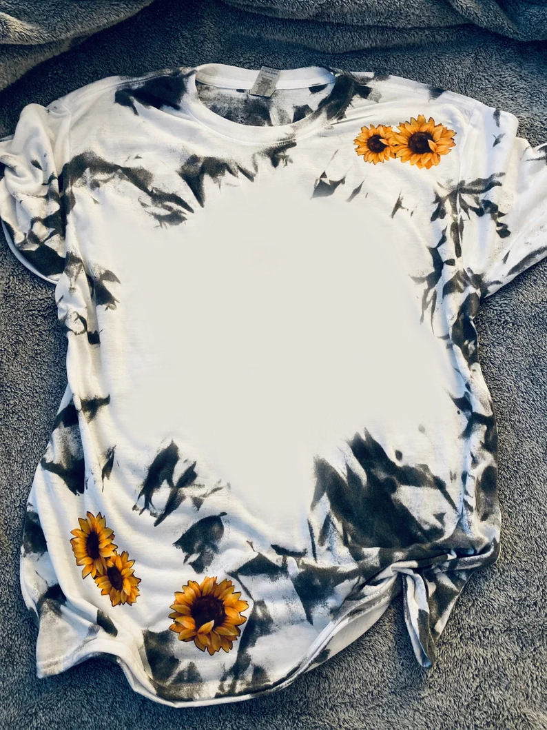 BCT13-Sublimation Bleach T-shirt