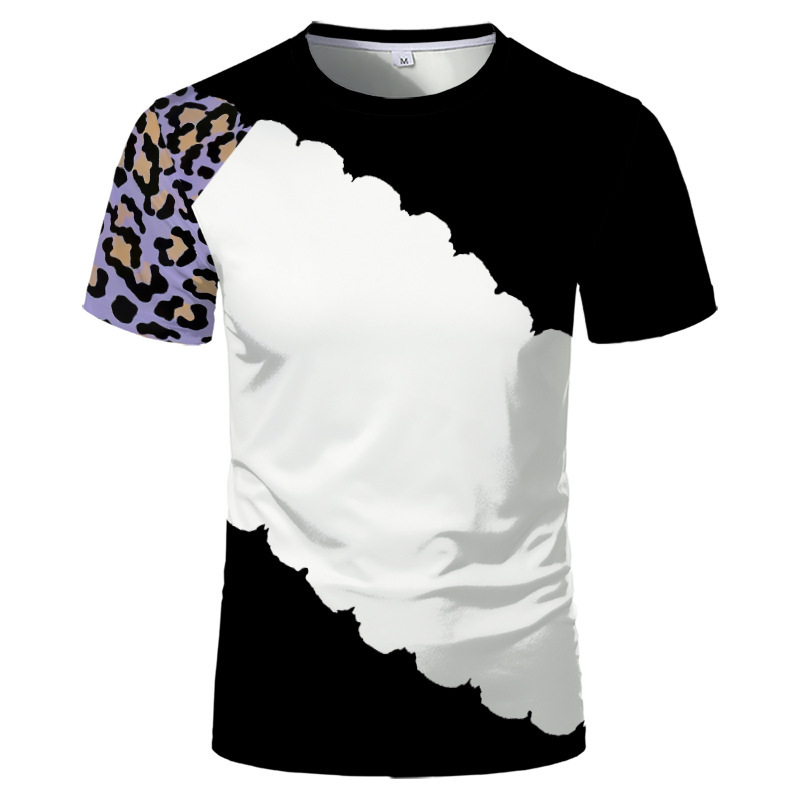 BCT12-Sublimation Bleach T-shirt