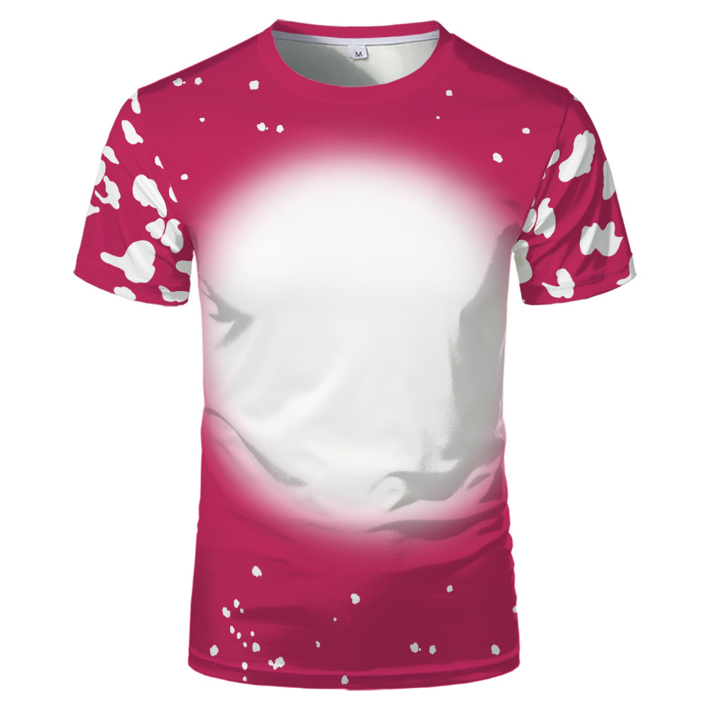 BCT11-Sublimation Bleach T Shirt