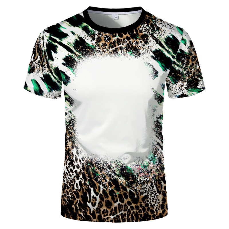 BCT08-Sublimation Bleach T Shirt