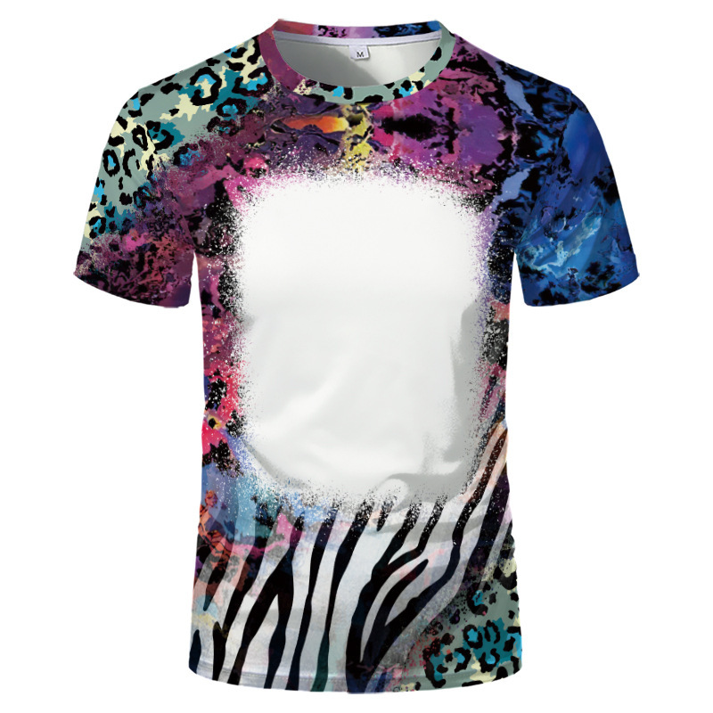 BCT07-Sublimation Bleach T Shirt