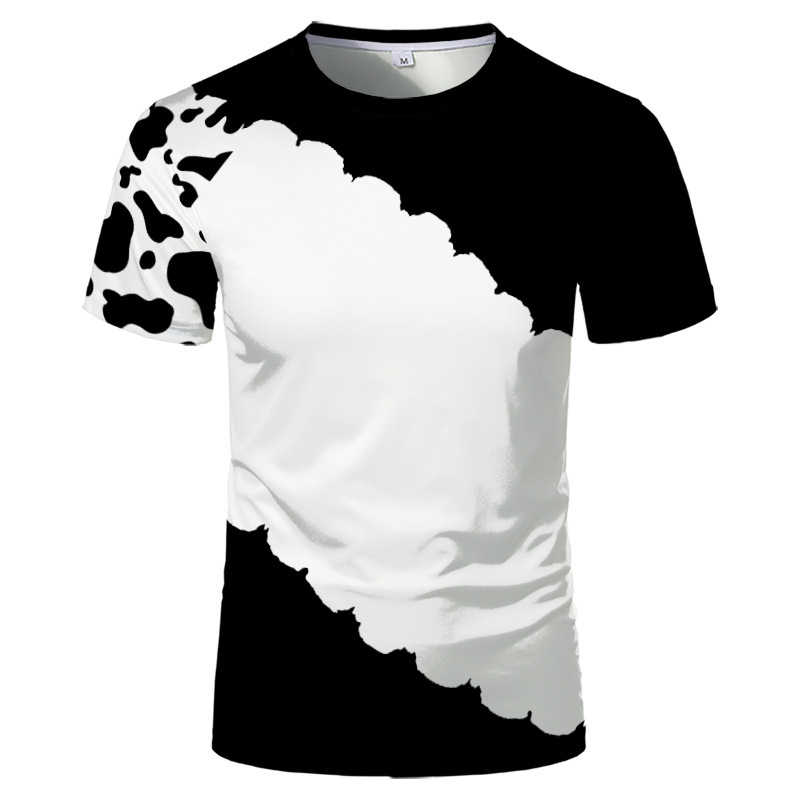 BCT12-Sublimation Bleach T-shirt