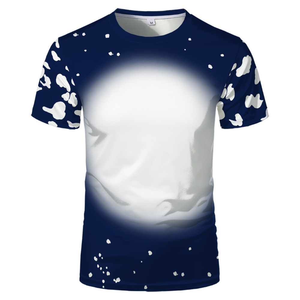 BCT11-Sublimation Bleach T Shirt