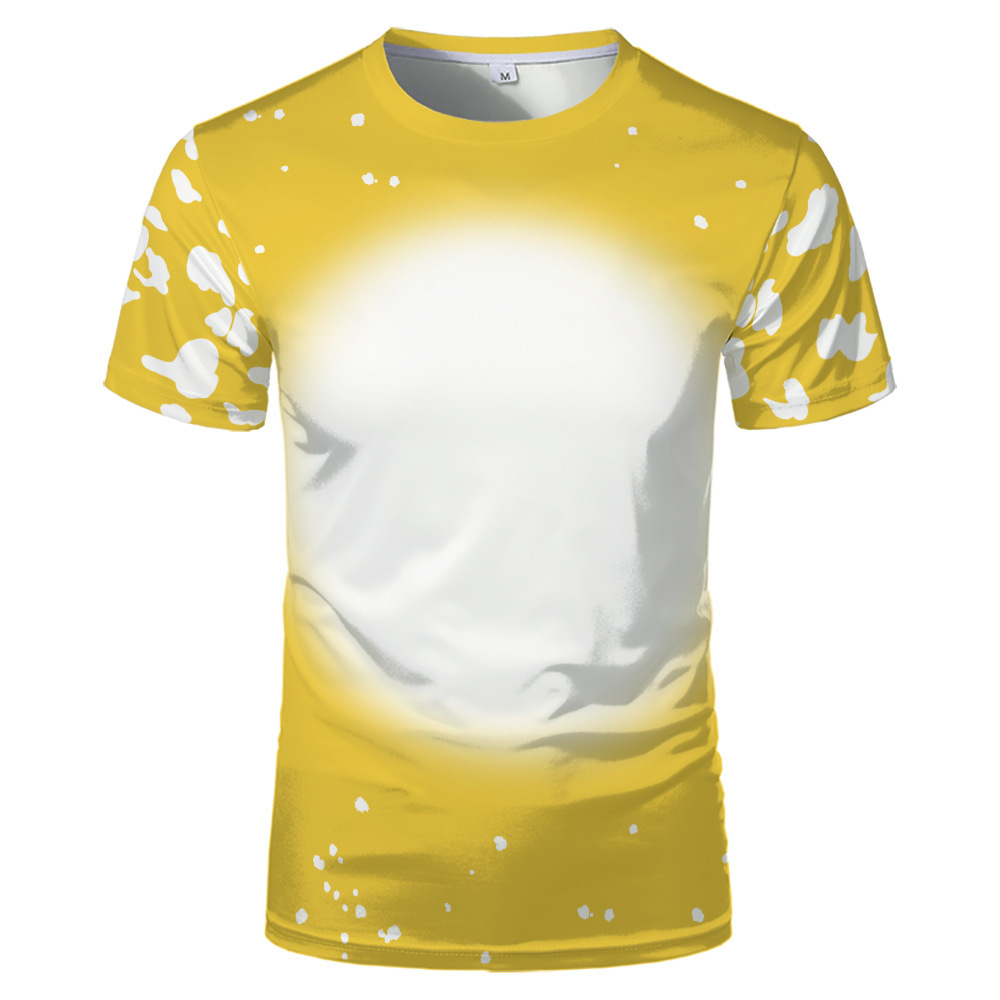 BCT11-Sublimation Bleach T Shirt