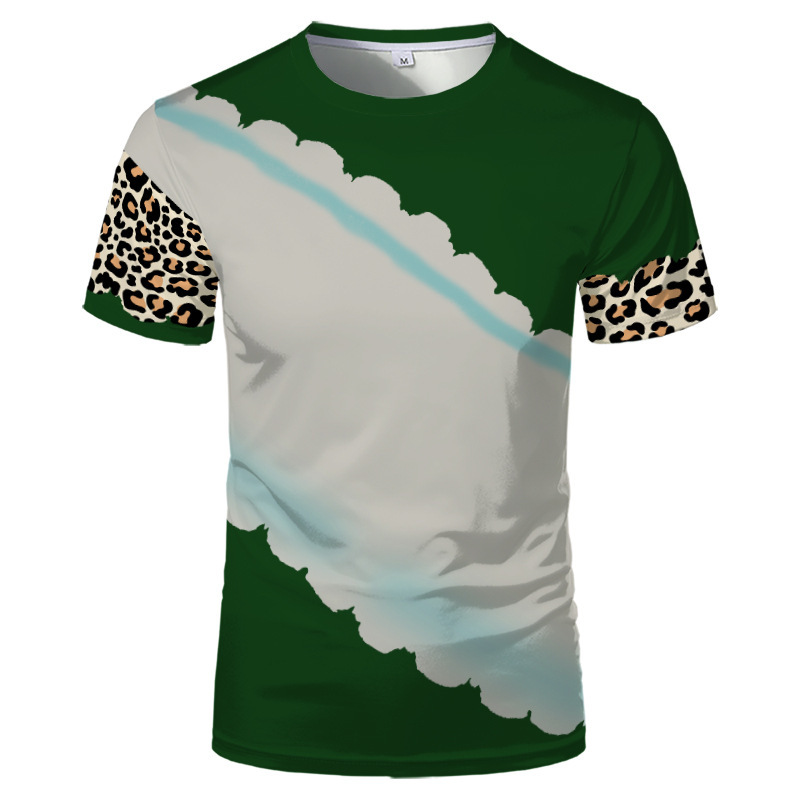BCT12-Sublimation Bleach T-shirt