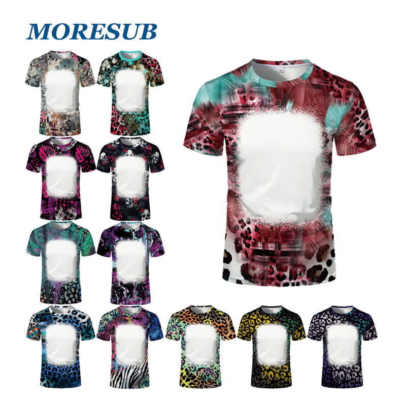 BCT07-Sublimation Bleach T Shirt