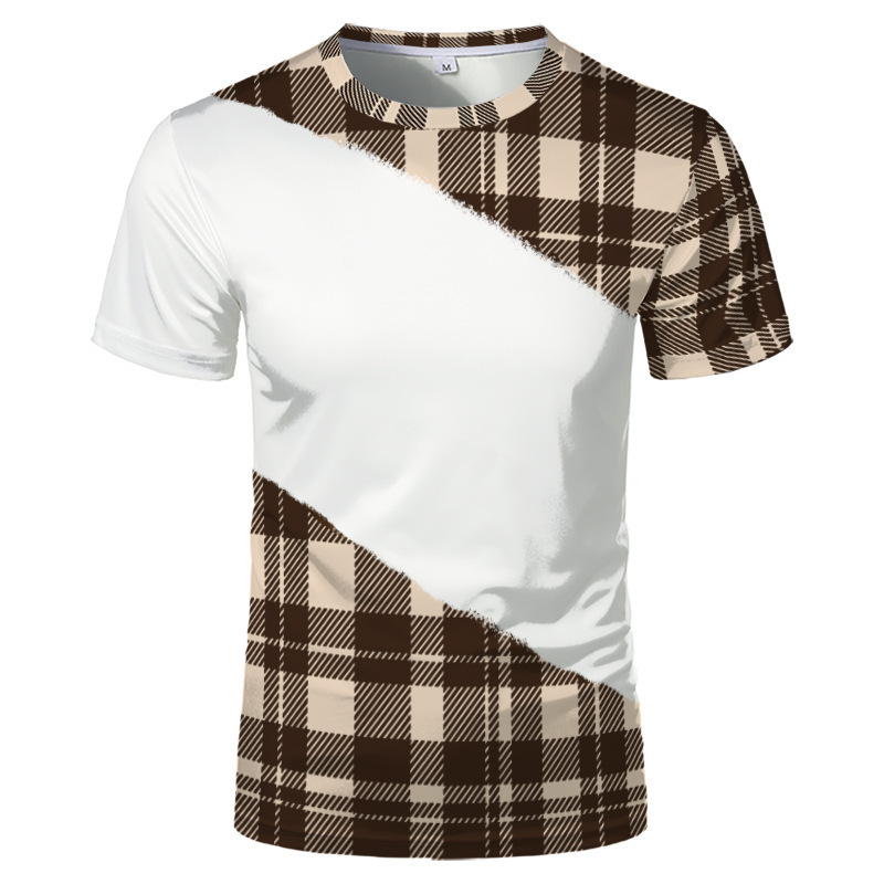 BCT12-Sublimation Bleach T-shirt