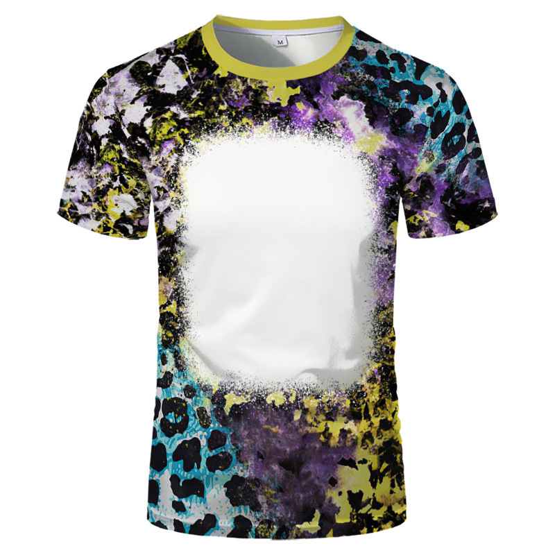 BCT07-Sublimation Bleach T Shirt