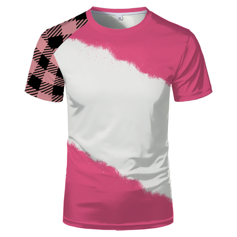 BCT12-Sublimation Bleach T-shirt