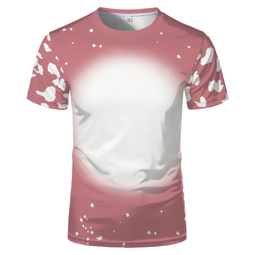 BCT11-Sublimation Bleach T Shirt