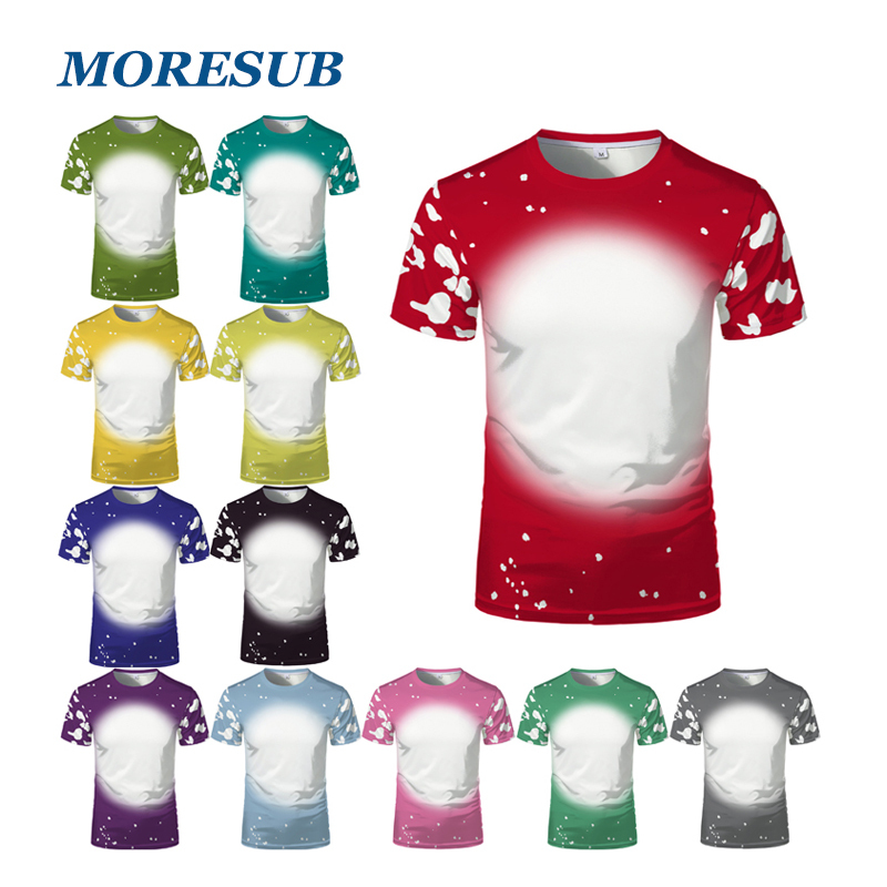 BCT11-Sublimation Bleach T Shirt