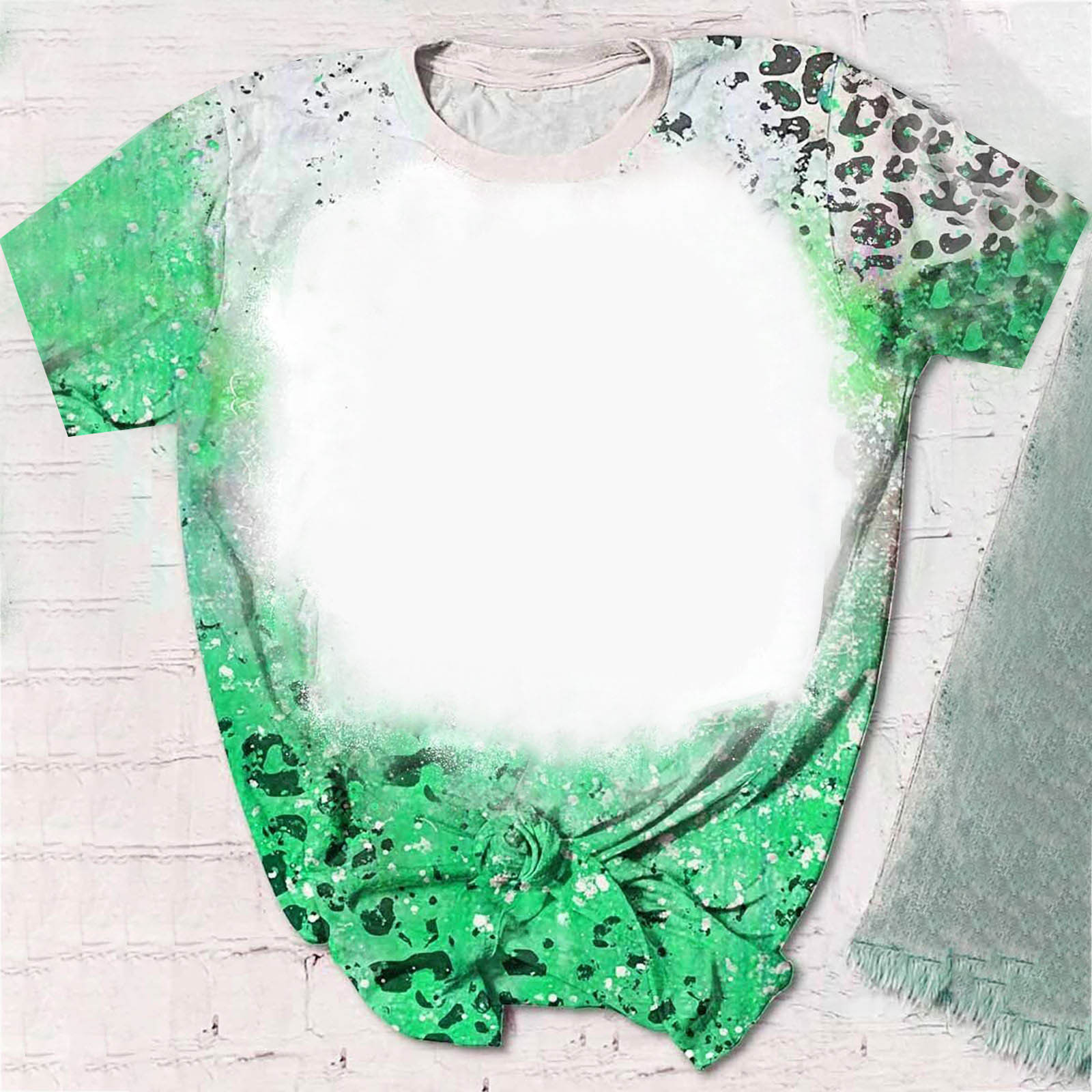 BCT13-Sublimation Bleach T-shirt