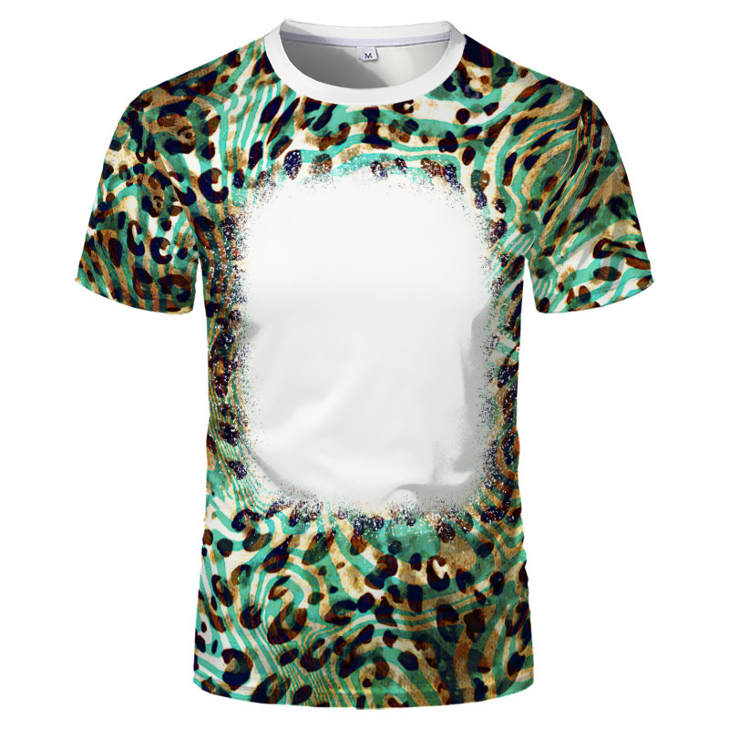 BCT07-Sublimation Bleach T Shirt
