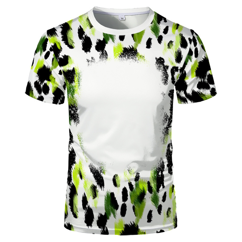 BCT08-Sublimation Bleach T Shirt