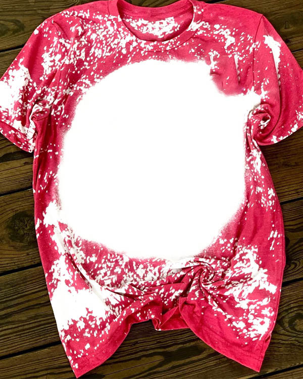 BCT13-Sublimation Bleach T-shirt