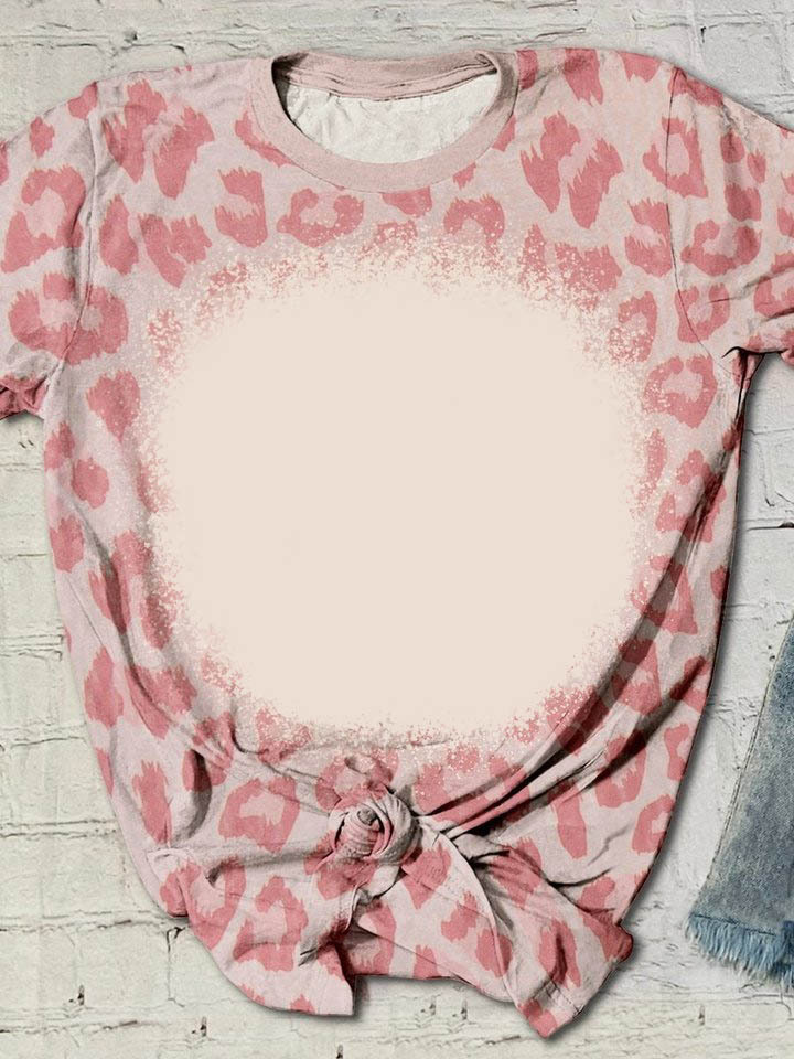 BCT13-Sublimation Bleach T-shirt