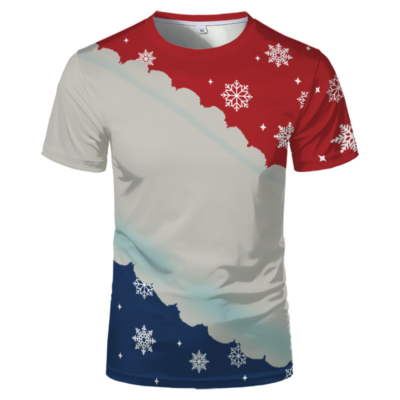 BCT12-Sublimation Bleach T-shirt