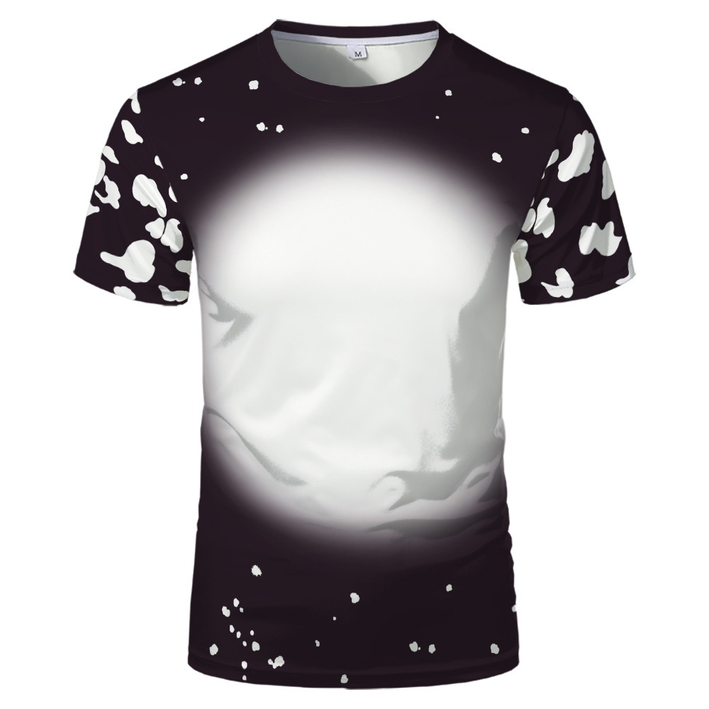 BCT11-Sublimation Bleach T Shirt