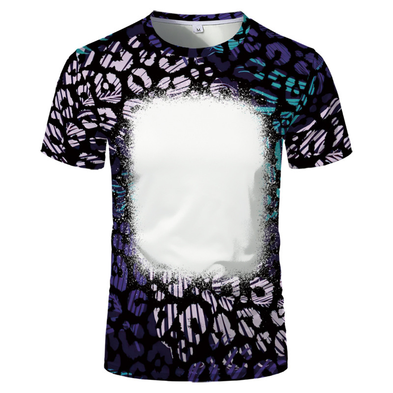 BCT07-Sublimation Bleach T Shirt