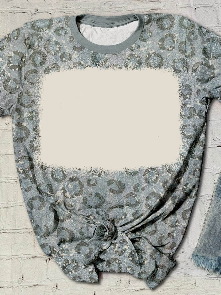 BCT13-Sublimation Bleach T-shirt