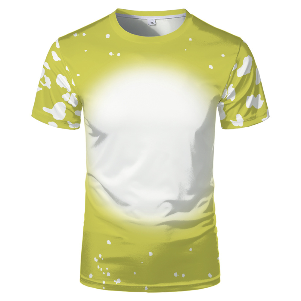 BCT11-Sublimation Bleach T Shirt