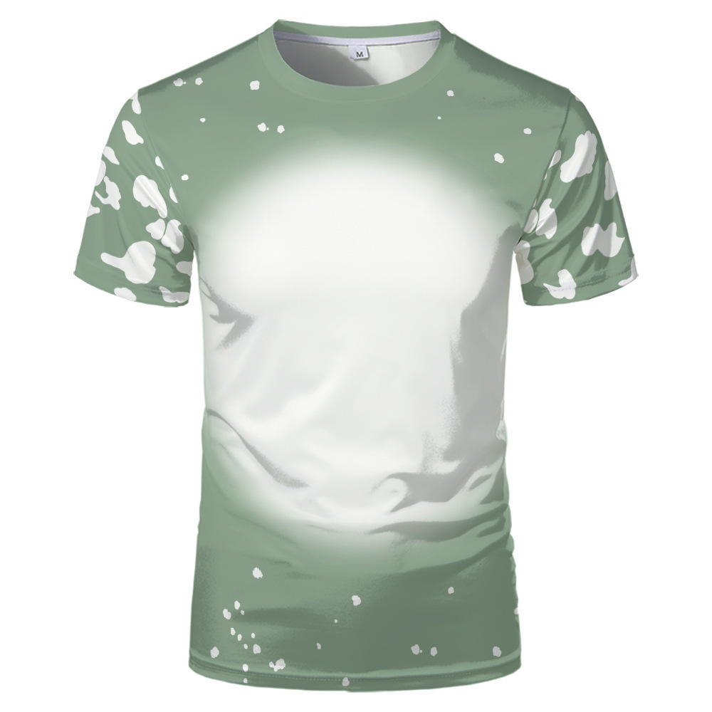BCT11-Sublimation Bleach T Shirt