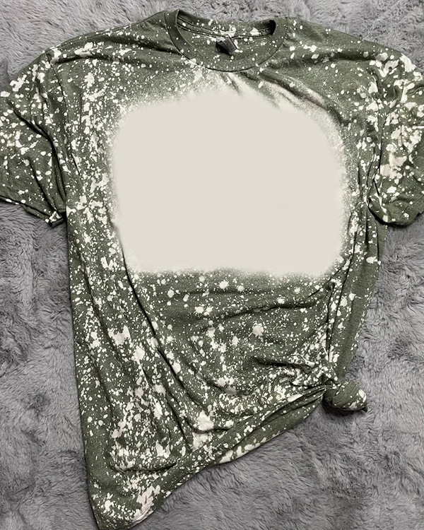 BCT13-Sublimation Bleach T-shirt