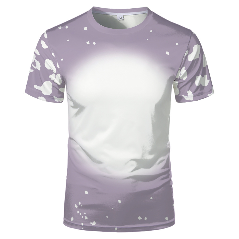 BCT11-Sublimation Bleach T Shirt