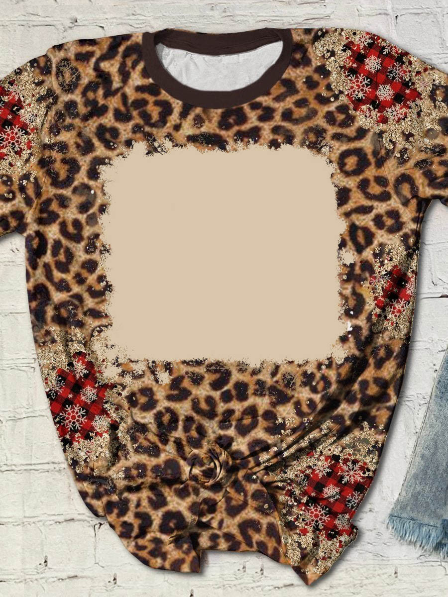 BCT13-Sublimation Bleach T-shirt