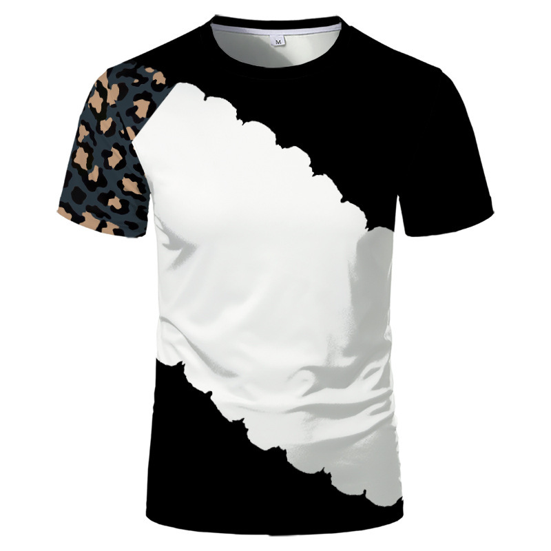BCT12-Sublimation Bleach T-shirt
