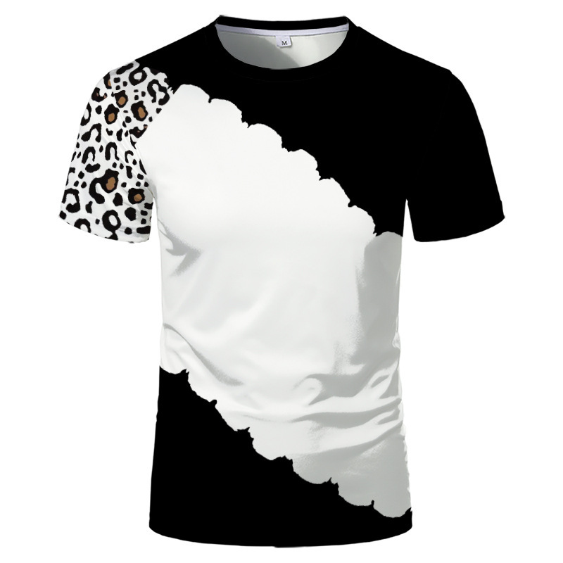 BCT12-Sublimation Bleach T-shirt