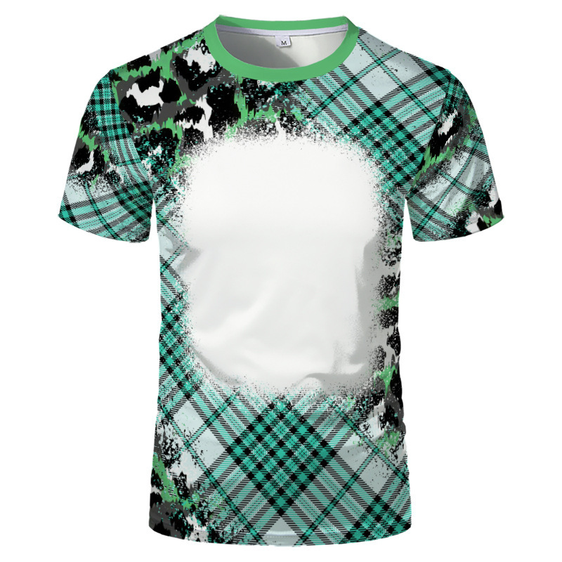 BCT08-Sublimation Bleach T Shirt