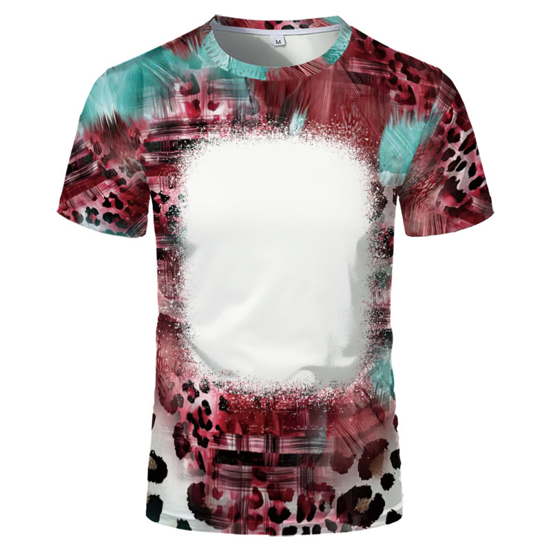 BCT07-Sublimation Bleach T Shirt