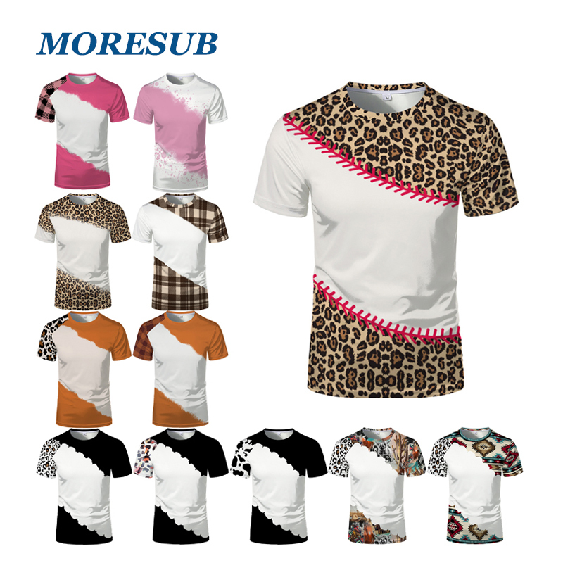 BCT12-Sublimation Bleach T-shirt