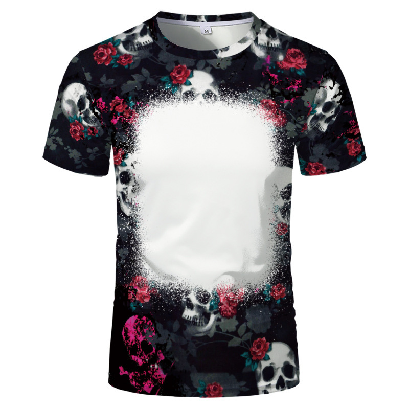 BCT07-Sublimation Bleach T Shirt