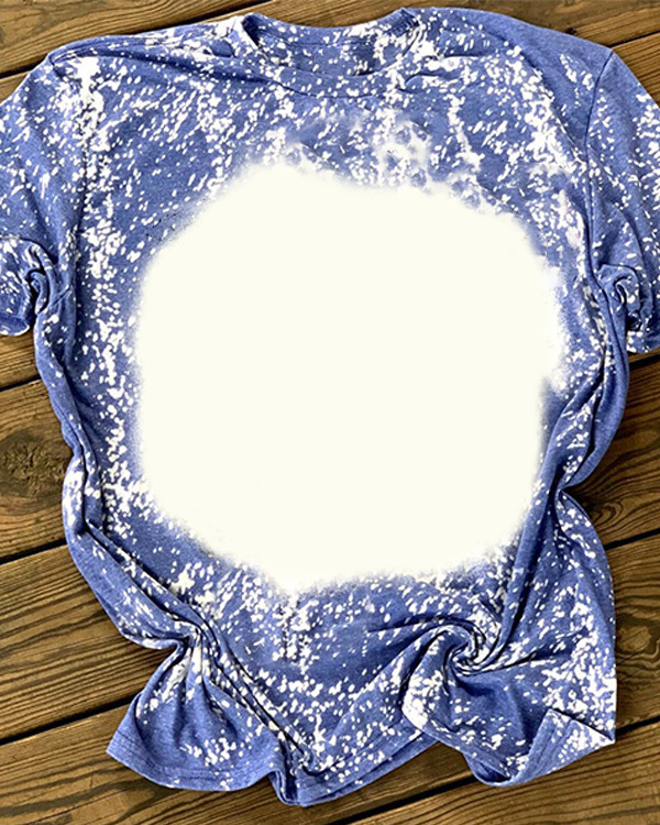 BCT13-Sublimation Bleach T-shirt