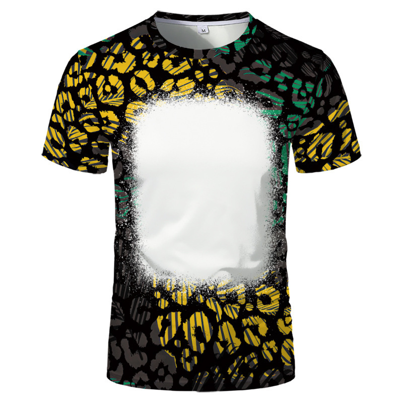 BCT07-Sublimation Bleach T Shirt