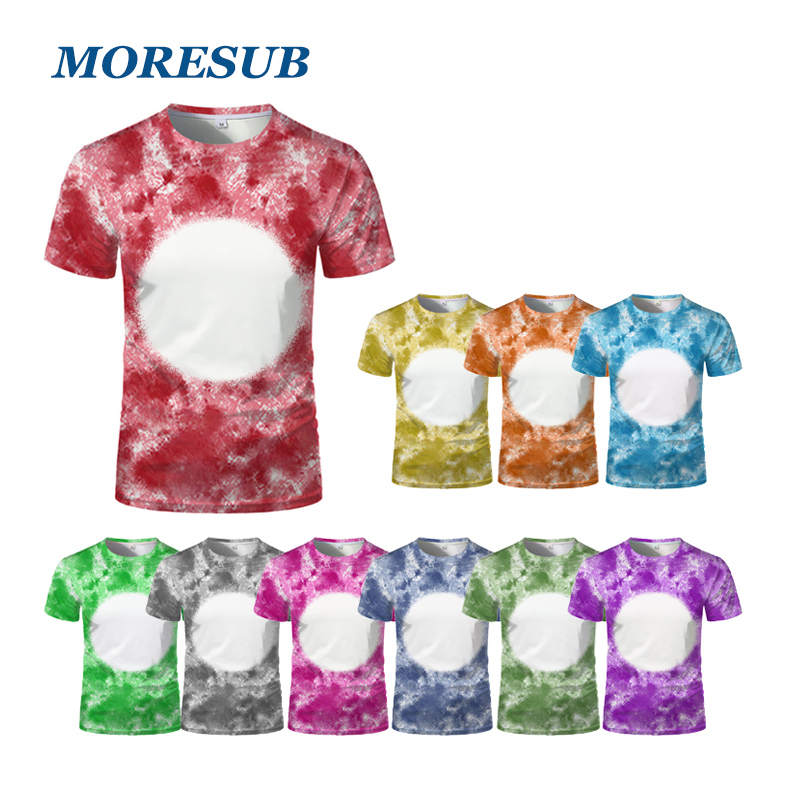BCT19-Sublimation Bleach T-shirt