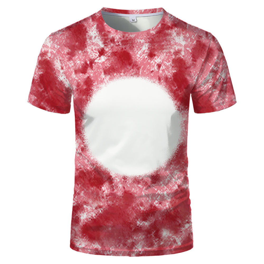 BCT19-Sublimation Bleach T-shirt