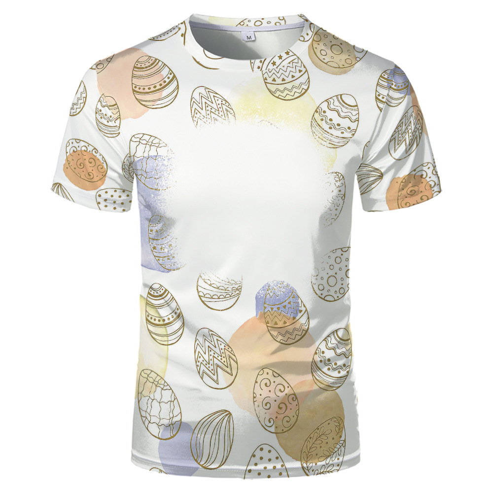 BCT17-Sublimation Easter Bleach T-shirt
