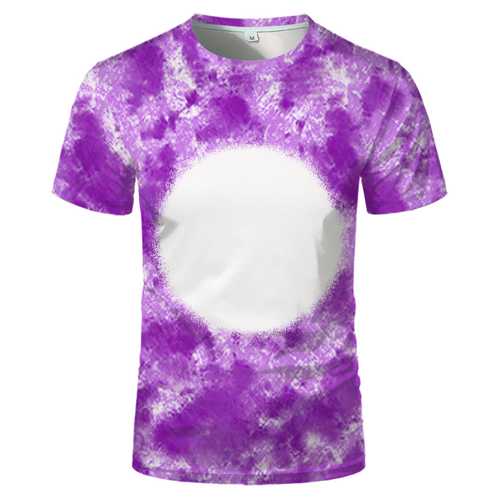 BCT19-Sublimation Bleach T-shirt