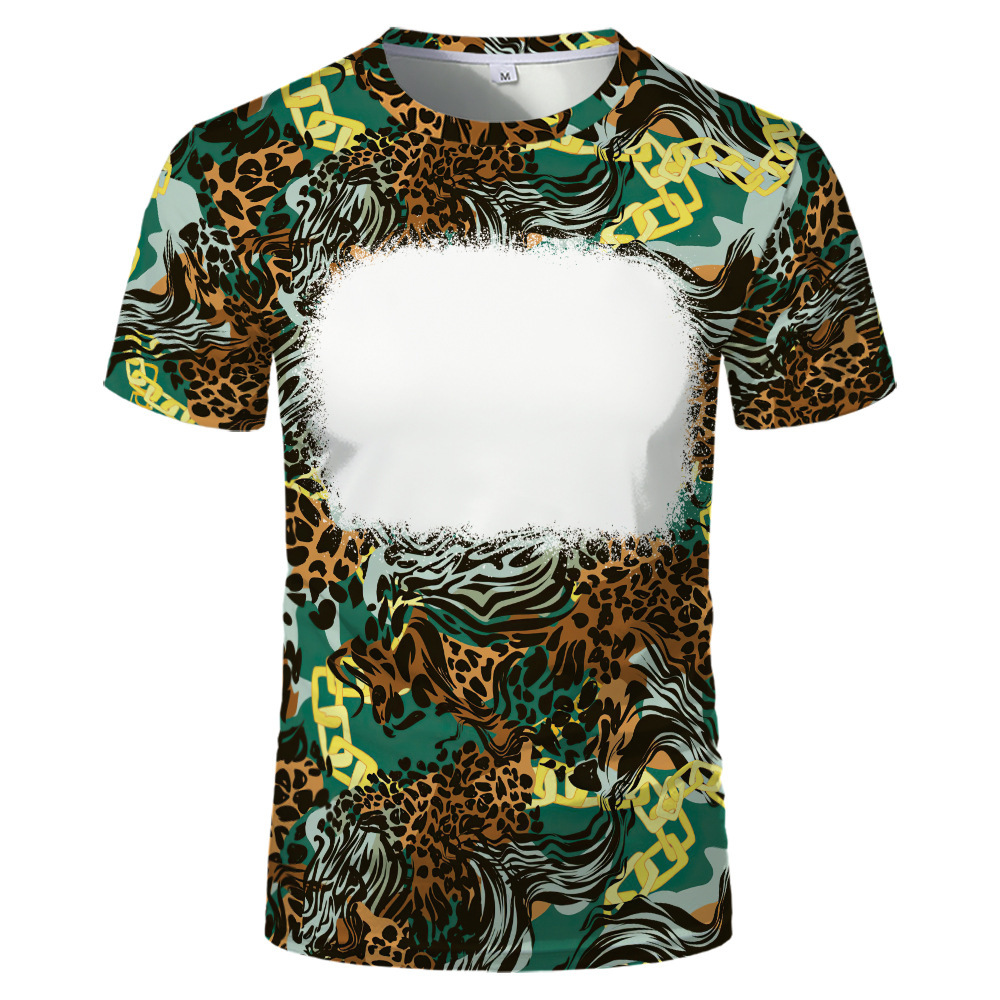 BCT20-Sublimation Bleach T-shirt